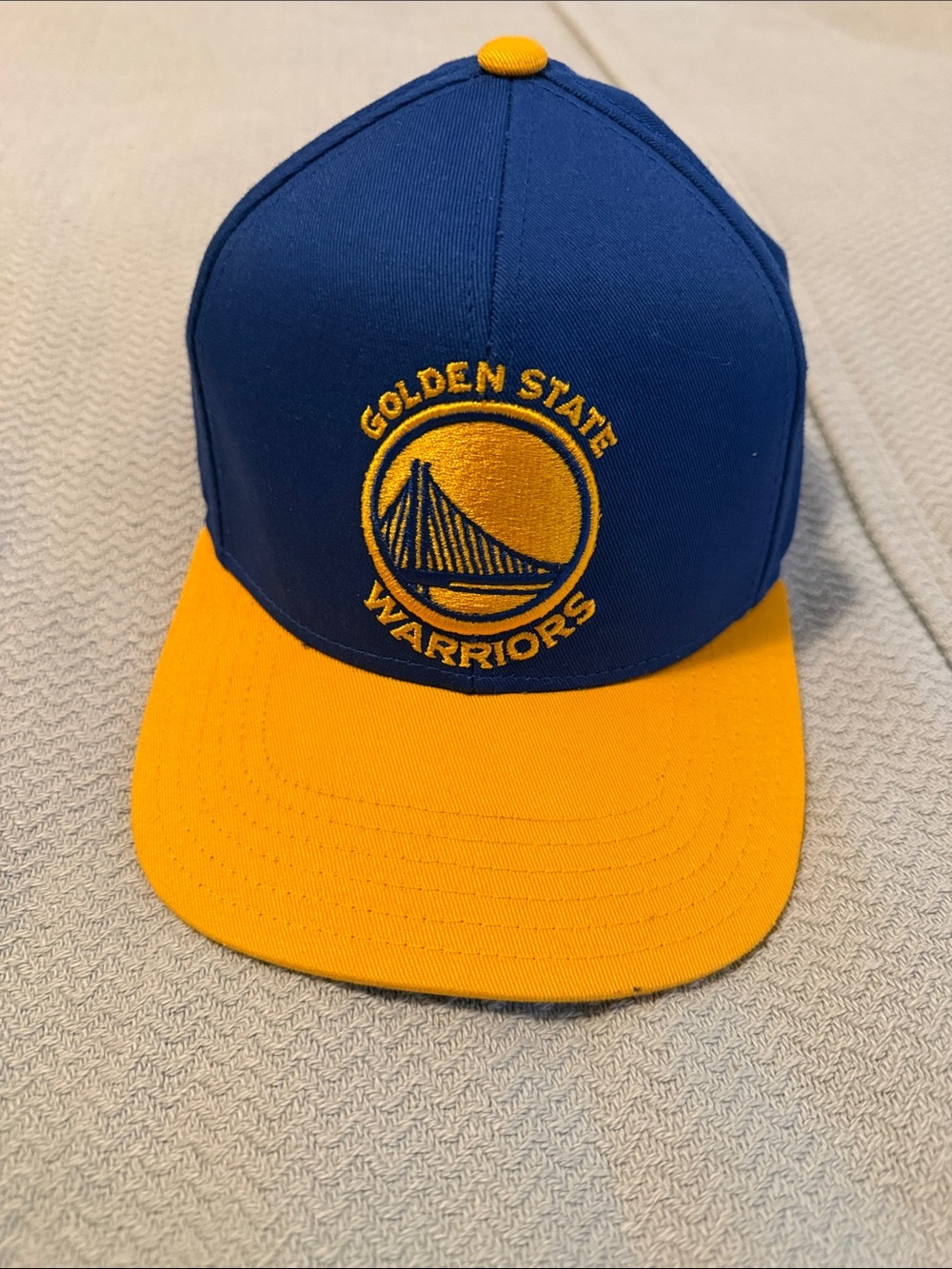 adidas Blue and Yellow NBA Team Snapback Hat